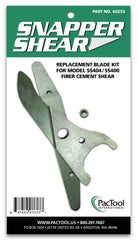 40253 Snapper Shear Replacement Blades for Fiber Cement Siding Shears (for SS404 and SS204)