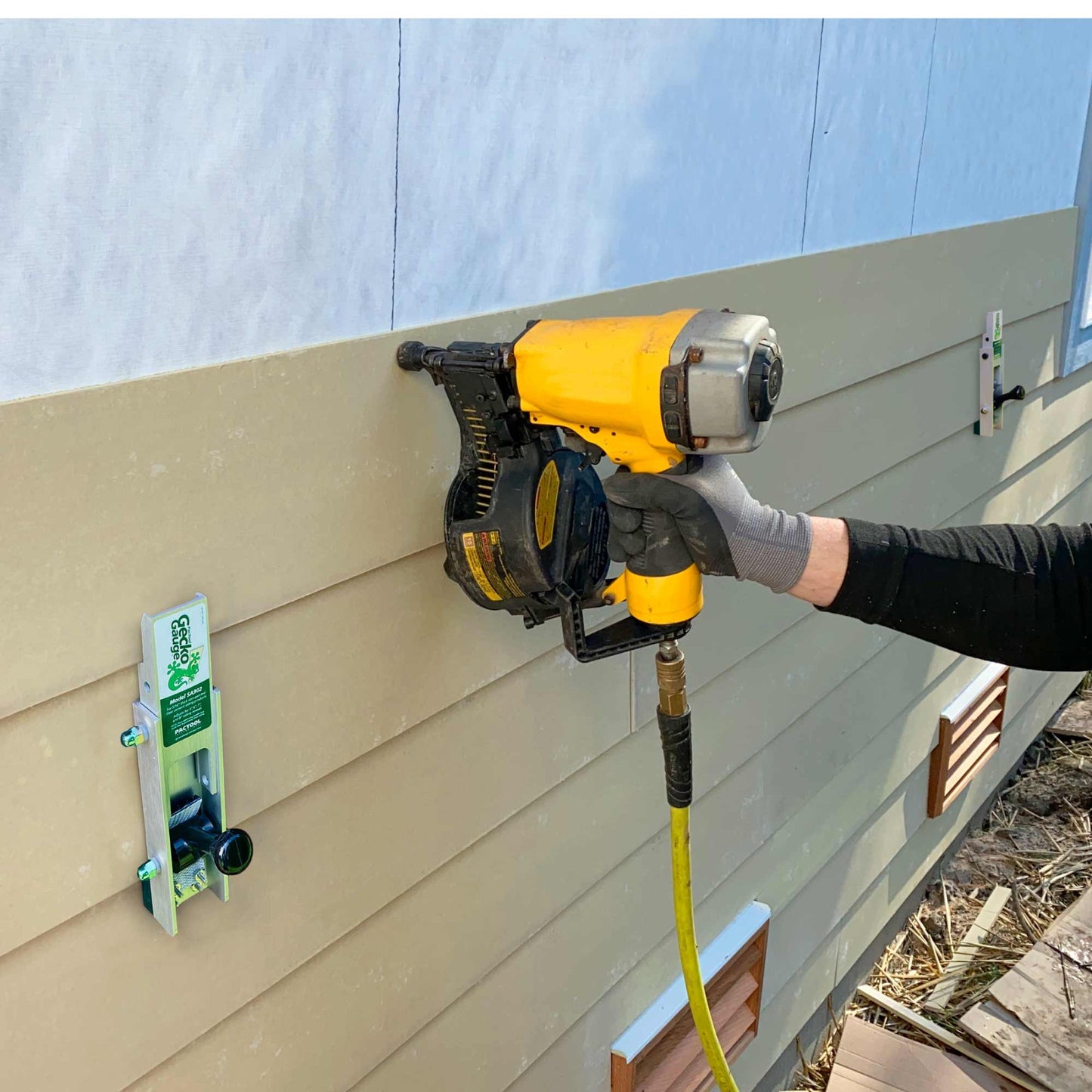 SA902 Gecko Gauge Fiber Cement Siding Tool - Aluminum